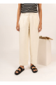 Pantalon droit Aline blanc