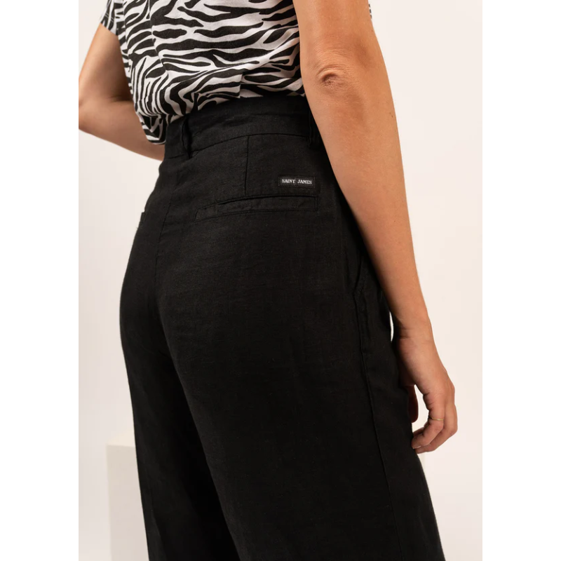 Pantalon droit Aline noir