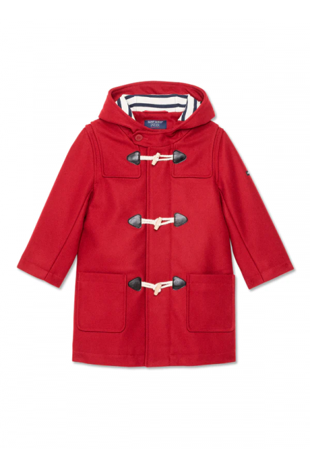 Duffle-Coat Enfant St MALO Rouge