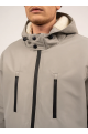 Parka St Gaetan imperméable gris