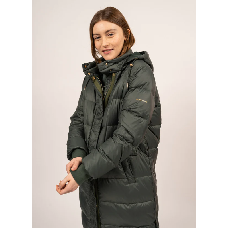 Doudoune Ste Florine longue végétal