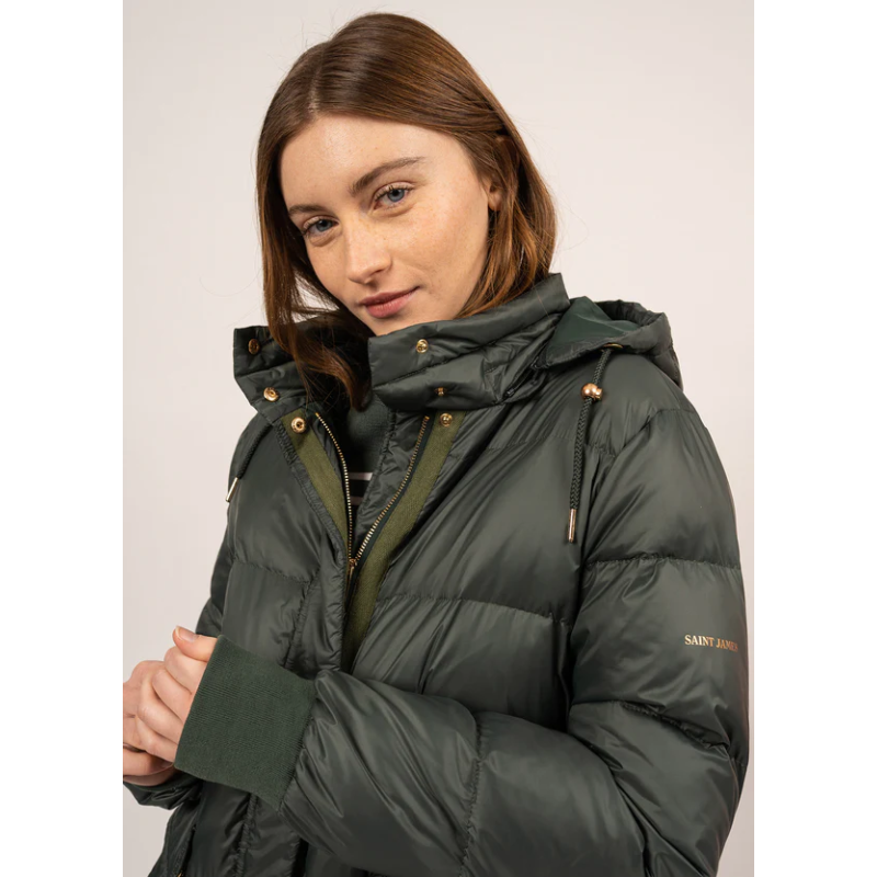 Doudoune Ste Florine longue végétal