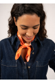 foulard Bandana orange fluo
