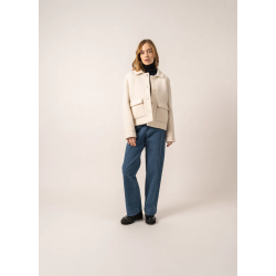 Veste workwear Ardèche en drap de laine