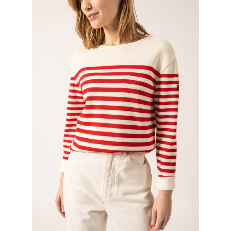 Pull rayé Ecrins Laine douce