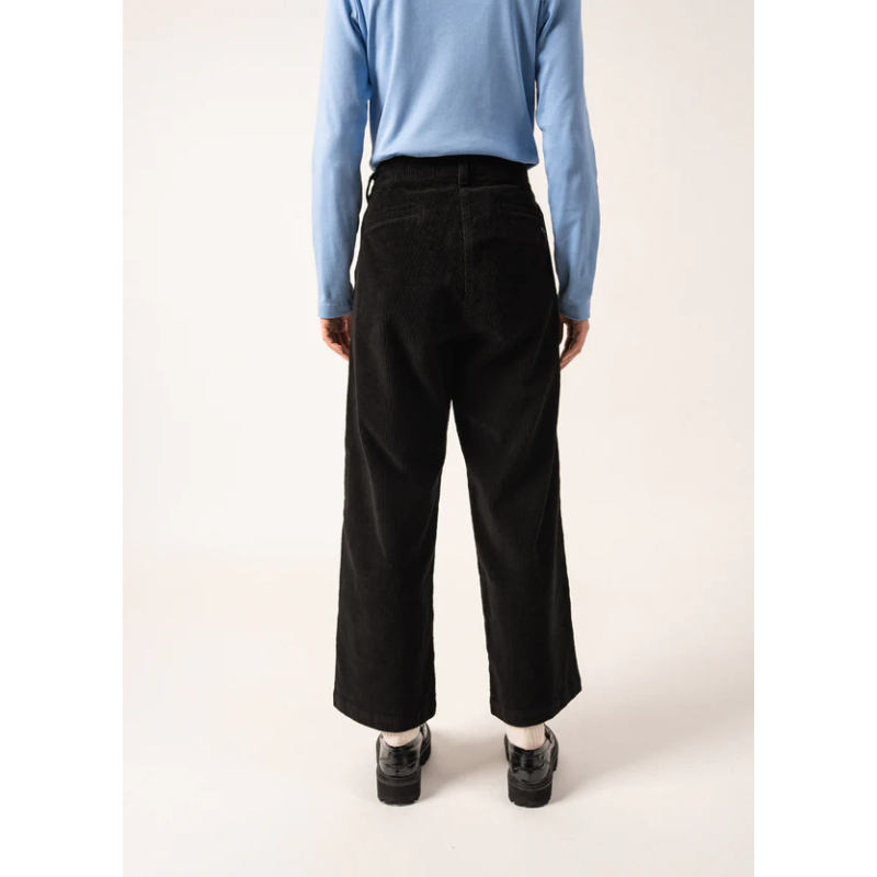 Pantalon en velours Tess Noir