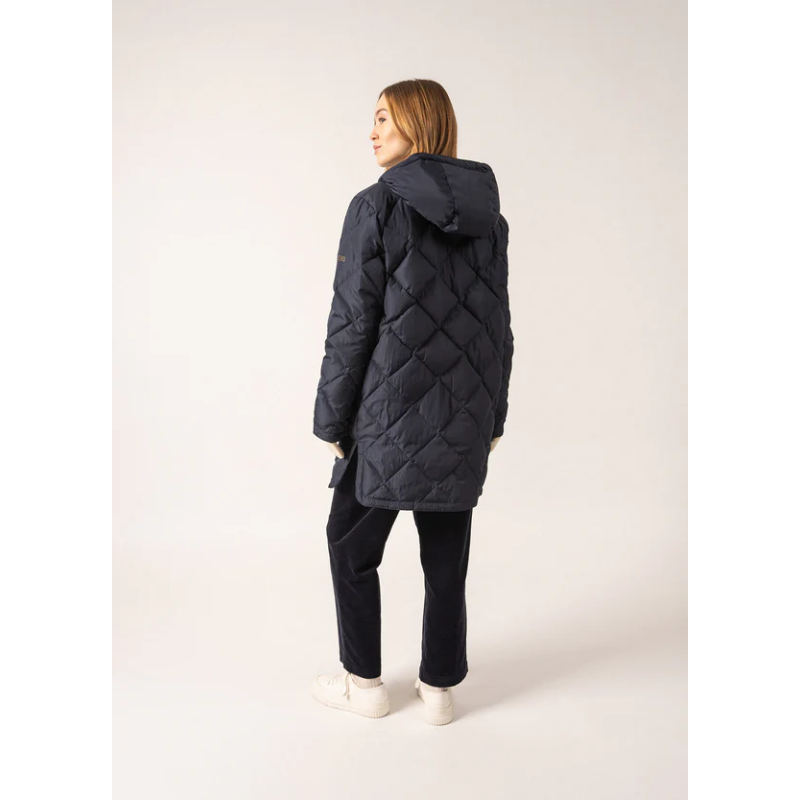 Doudoune longue Ste Irina Amiral