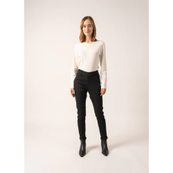 Jegging en coton Olivia Noir