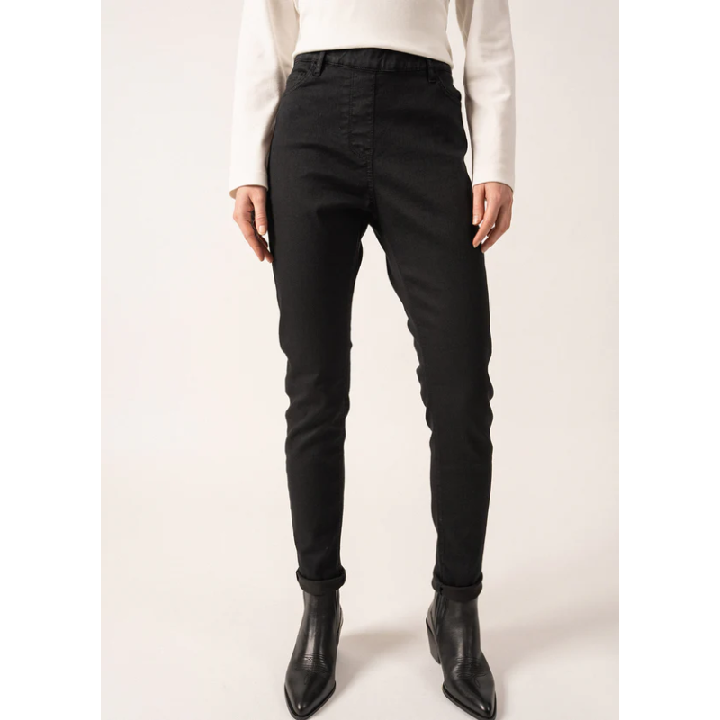 Jegging en coton Olivia Noir