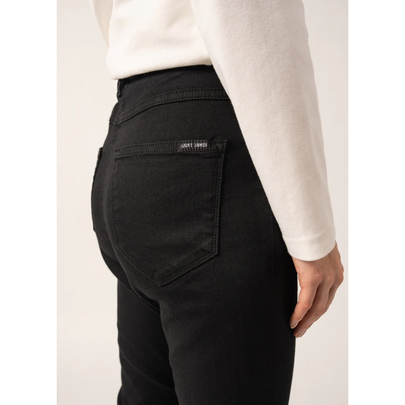 Jegging en coton Olivia Noir