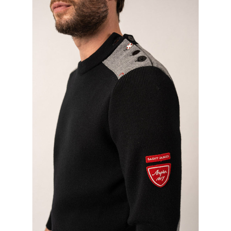 Pull Moraine Arpin Noir