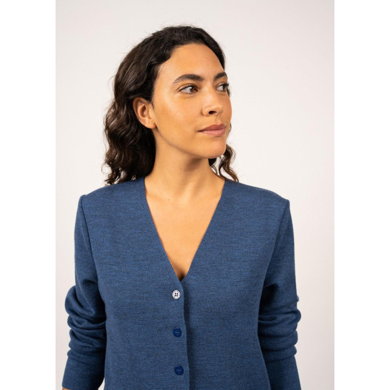 Gilet col V Blainville Jean