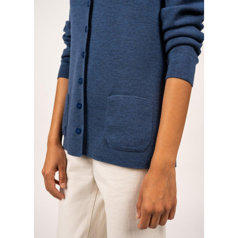 Gilet col V Blainville Jean