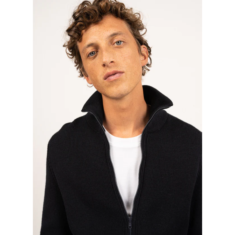 Veste zippée Quiberon Navy