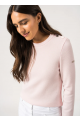 Pull marin uni Brégançon poudre