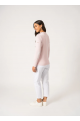 Pull marin uni Brégançon poudre