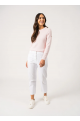 Pull marin uni Brégançon poudre