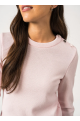 Pull marin uni Brégançon poudre