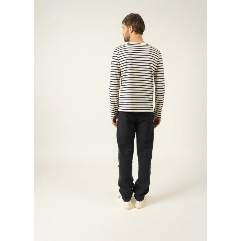 Marinière Minquiers modern Ecru/marine