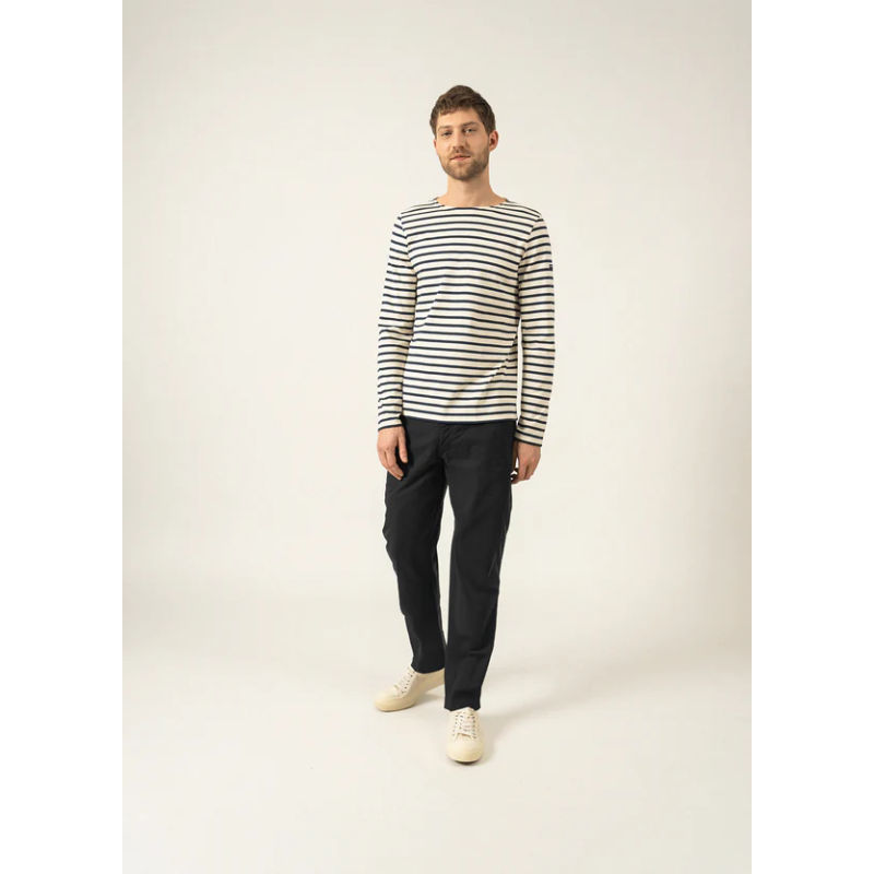 Marinière Minquiers modern Ecru/marine