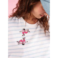 Ecusson thermocollant Femme à roller