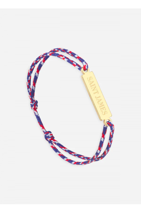 Bracelet logo Or/Tricolore