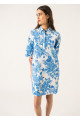Robe Chemise Soleil Azur SAINT JAMES x Lilly Pulitzer