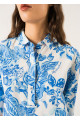 Robe Chemise Soleil Azur SAINT JAMES x Lilly Pulitzer
