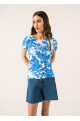 T-shirt garde-côte soleil azur SAINT JAMES x Lilly Pulitzer