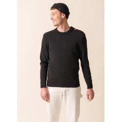 Pull marin en Laine Rives...