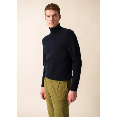 Pull col roulé en Laine...