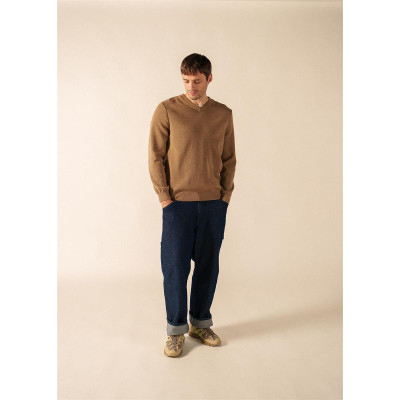 Pull en Laine col V...