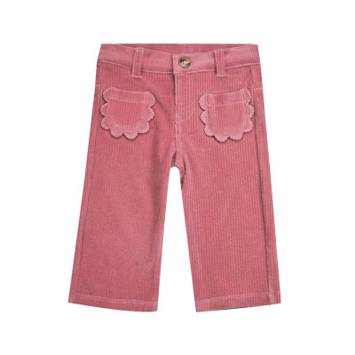 Pantalon Frida rose Velours...