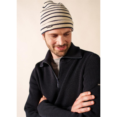 Bonnet en Laine rayé...