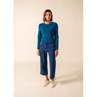 Pull marin uni Marée lac -...