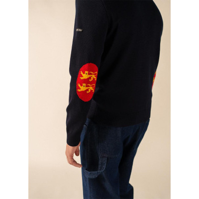 Cardigan en Laine coudières...