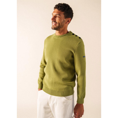Pull marin en Laine Cancale...