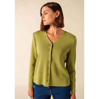 Gilet en Laine Brevands Oil...