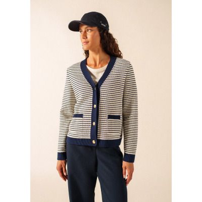 Gilet Istres Ecume/Marine...