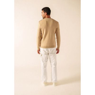 Pull Coton Cancale Toile -...