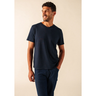 T-shirt Roubaix Marine -...