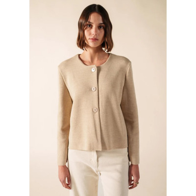Gilet MONTPELLIER Beige -...