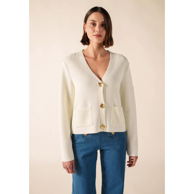 Gilet COURCY Blanc - Saint...