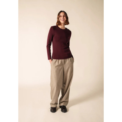 Pull MAREE Uni Tweed -...