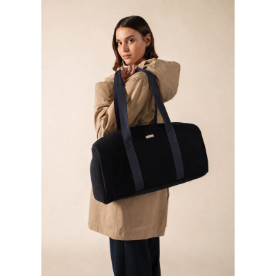 Sac Drap De Laine Navy -...