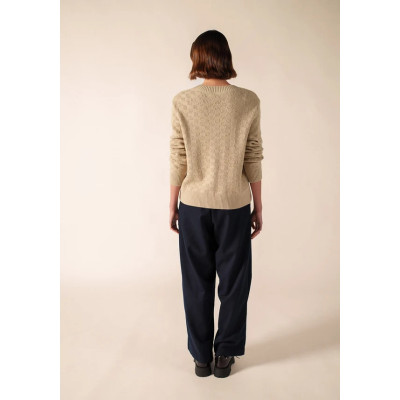 Pull EDIMBOURG Beige -...