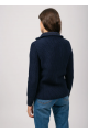 Pull col Camionneur foggia navy / champagne