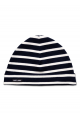 Bonnet Surcouf rayé navy / écume