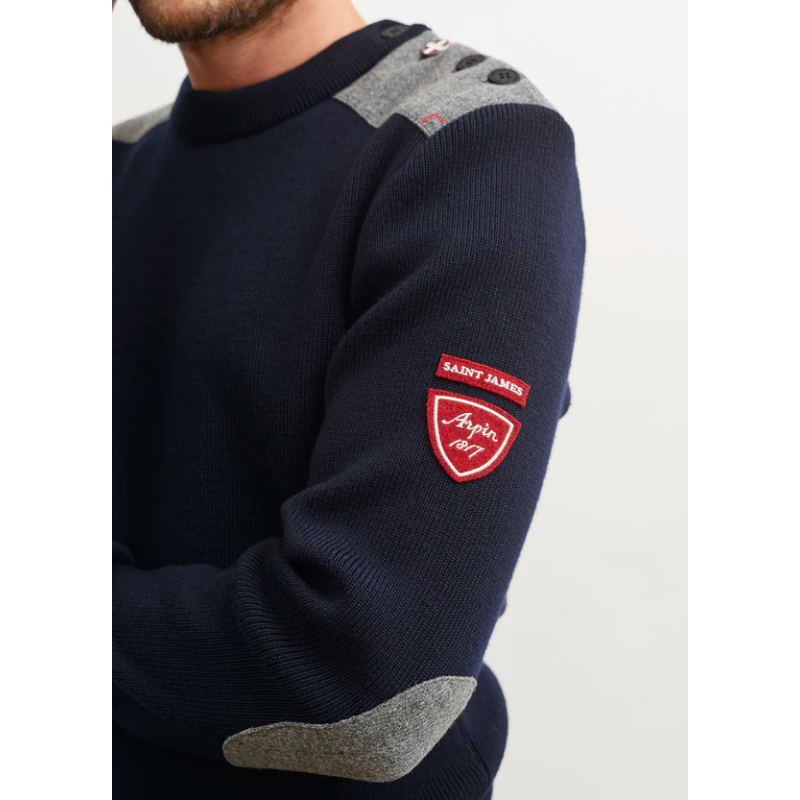 Pull Moraine Arpin Navy