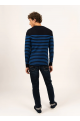 Pull Rochefort rayé gitane / navy